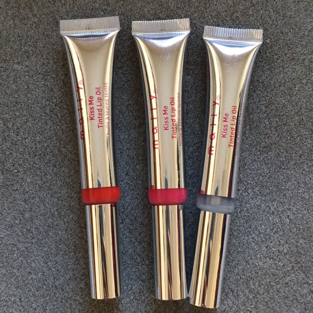 4/$30 Mally tinted lip oil set